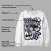 Indigo Haze 5s DopeSkill Sweatshirt Don't Quit Graphic