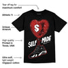 Black and White 14s DopeSkill T-Shirt Self Made Graphic