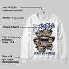 Summit White Navy 4s DopeSkill Sweatshirt The Mouth With No Droughts Graphic