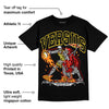 Black Tour Yellow AJ 4 Thunder DopeSkill Unisex T-Shirt VERSUS Graphic