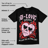 Arctic Pink 5s DopeSkill T-Shirt Crying Heart Graphic