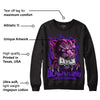 Court Purple 13s DopeSkill Sweatshirt Black King Graphic