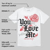 Bred 11s DopeSkill T-Shirt You’re Lost Without Me Graphic