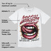 Samba OG Collegiate Burgundy DopeSkill T-Shirt Lick My Kicks Graphic