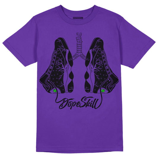 Court Purple 13s DopeSkill Purple T-shirt Breathe Graphic