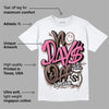 Dunk Smokey Mauve Playful Pink White Brown DopeSkill T-Shirt No Days Off Graphic