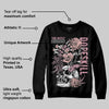 Stars Court White/Pink DopeSkill Sweatshirt Side Hustle Graphic