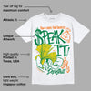 Green Collection DopeSkill T-Shirt Speak It Graphic