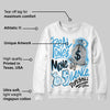 UNC Reimagined 1s DopeSkill Sweatshirt Real Ones Move In Silence Graphic