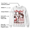 Dune Red 13s DopeSkill Sweatshirt Broken Bones Graphic