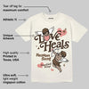 Baroque Brown 1s DopeSkill T-Shirt New Love Heals Graphic