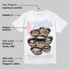 Cobalt Bliss 3s DopeSkill T-Shirt The Mouth With No Droughts Graphic