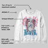 Cobalt Bliss 3s DopeSkill Sweatshirt Angels Graphic