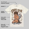 Baroque Brown 1s DopeSkill T-Shirt False Love Graphic