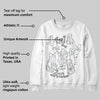 Wolf Grey 5s DopeSkill Sweatshirt Real Y2K Players Graphic