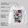 French Blue 12s DopeSkill Sweatshirt Side Hustle Graphic