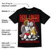 Red Collection DopeSkill T-Shirt Real Lover Graphic