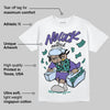 Grape 5s DopeSkill T-Shirt No Luck, All Hustle Graphic