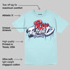 Dunk Glacier Blue DopeSkill Chambray T-shirt Rare Breed Type Graphic