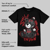 “BIN 23” 6s DopeSkill T-Shirt Smile Through The Pain Graphic