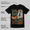 Undefeated x 4s OG DopeSkill T-Shirt Real Ones Move In Silence Graphic