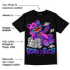 Court Purple 13s DopeSkill T-Shirt Born To Be Rich Graphic