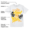 Vivid Sulfur 4s DopeSkill T-Shirt No Money No Love Typo Graphic