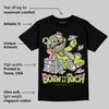 OG Chase B x Jumpman Jack DopeSkill T-Shirt Born To Be Rich Graphic