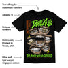 Neon Green Collection DopeSkill T-Shirt The Mouth With No Droughts Graphic