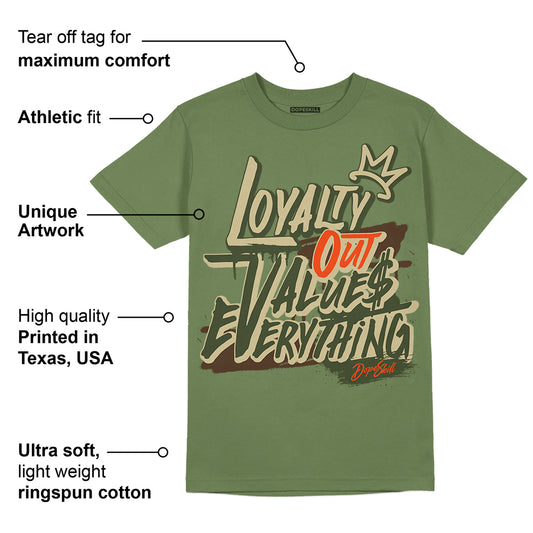 Olive Collection DopeSkill Olive T-shirt LOVE Graphic