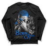 Jordan 6 Retro Cool Grey DopeSkill Long Sleeve T-Shirt Boys Don't Cry Graphic Streetwear - Black