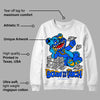 Royal Blue Collection DopeSkill Sweatshirt Born To Be Rich Graphic