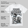 Wolf Grey 5s DopeSkill T-Shirt Paper Chaser Boy Graphic