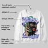 Grape 5s DopeSkill Sweatshirt Rolling in Money Graphic