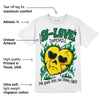 Green Collection DopeSkill T-Shirt Crying Heart Graphic