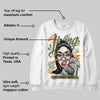 Olive Collection DopeSkill Sweatshirt Living My Best Life Graphic