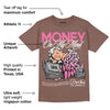 Dunk Smokey Mauve Playful Pink White Brown DopeSkill Brown Savana T-shirt MOMM Graphic