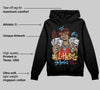 Black/White 'All Hustle No Luck' DopeSkill Graphic Hoodie