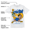 Dunk Blue Jay and University Gold DopeSkill T-Shirt No Fake Love Graphic