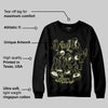 Medium Olive 3s DopeSkill Sweatshirt Real Y2K Players Graphic