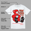 White Infrared 7s DopeSkill T-Shirt Love Kills Graphic