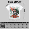 Dunk Team Dark Green Orange DopeSkill Oversize Print T-Shirt Drip Season Graphic