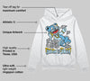 Legend Blue 11s DopeSkill Hoodie Sweatshirt Born To Be Rich Graphic