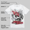 White Cement 4s DopeSkill T-Shirt Drip Season Graphic