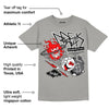 Wet Cement 4s DopeSkill Grey T-shirt Break Through Graphic