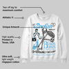 Legend Blue 11s DopeSkill Sweatshirt Broken Bones Graphic