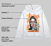 Orange Black White DopeSkill Hoodie Sweatshirt Living My Best Life Graphic