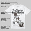 Runner 2.0 Sneakers Brown Fabric DopeSkill T-Shirt Play together, Stay together Graphic