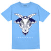 AJ 6 University Blue DopeSkill University Blue T-Shirt Sneaker Goat Graphic