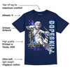 Georgetown 5s DopeSkill Midnight Navy T-shirt You Got All My Love Graphic